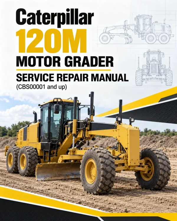 Caterpillar CAT 120M Motor Grader Service Repair Manual (CBS00001 and up) Caterpillar CAT 120M Motor Grader Service Repair Manual (CBS00001 and up)