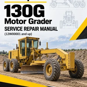 Caterpillar CAT 130G Motor Grader Service Repair Manual (12W00001 and up) Caterpillar CAT 130G Motor Grader Service Repair Manual (12W00001 and up)