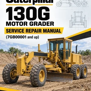 Caterpillar CAT 130G Motor Grader Service Repair Manual (7GB00001 and up) Caterpillar CAT 130G Motor Grader Service Repair Manual (7GB00001 and up)