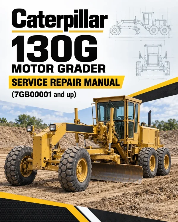 Caterpillar CAT 130G Motor Grader Service Repair Manual (7GB00001 and up) Caterpillar CAT 130G Motor Grader Service Repair Manual (7GB00001 and up)