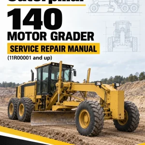 Caterpillar CAT 140 Motor Grader Service Repair Manual (11R00001 and up) Caterpillar CAT 140 Motor Grader Service Repair Manual (11R00001 and up)