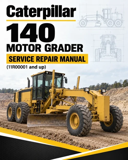 Caterpillar CAT 140 Motor Grader Service Repair Manual (11R00001 and up)
