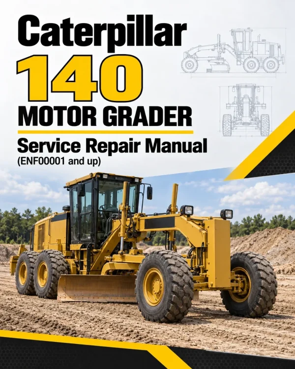 Caterpillar CAT 140 Motor Grader Service Repair Manual (ENF00001 and up) Caterpillar CAT 140 Motor Grader Service Repair Manual (ENF00001 and up)