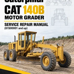 Caterpillar CAT 140B Motor Grader Service Repair Manual (61S00001 and up) Caterpillar CAT 140B Motor Grader Service Repair Manual (61S00001 and up)