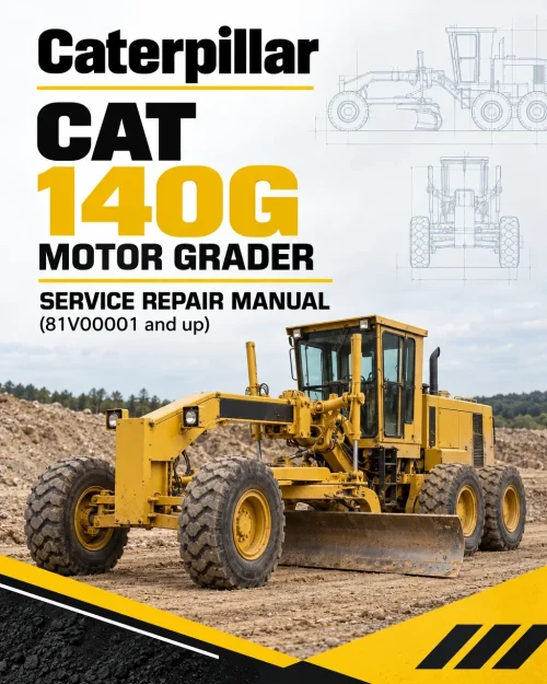 Caterpillar CAT 140G Motor Grader Service Repair Manual (81V00001 and up) Caterpillar CAT 140G Motor Grader Service Repair Manual (81V00001 and up)