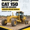 Caterpillar CAT 150 Motor Grader Service Repair Manual (B5500001 and up)