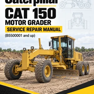 Caterpillar CAT 150 Motor Grader Service Repair Manual (B5500001 and up) Caterpillar CAT 150 Motor Grader Service Repair Manual (B5500001 and up)
