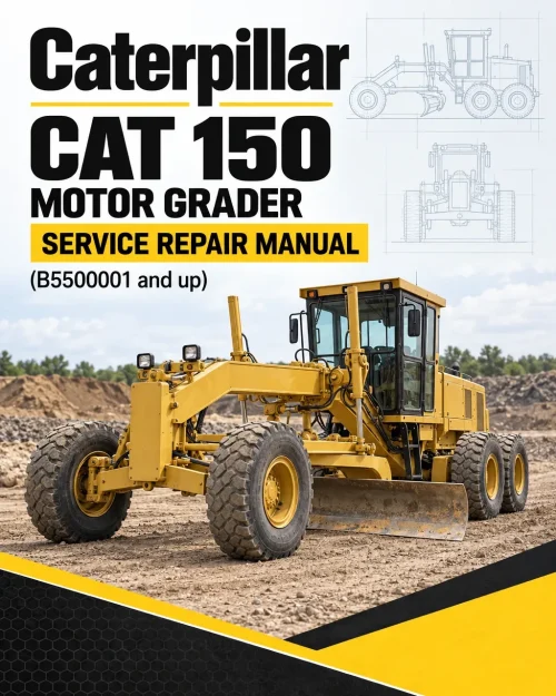 Caterpillar CAT 150 Motor Grader Service Repair Manual (B5500001 and up) Caterpillar CAT 150 Motor Grader Service Repair Manual (B5500001 and up)