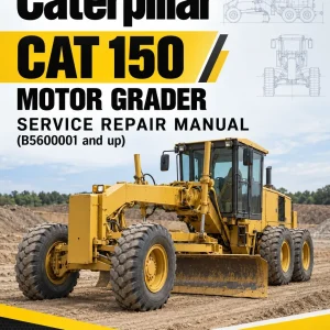 Caterpillar CAT 150 Motor Grader Service Repair Manual (B5600001 and up) Caterpillar CAT 150 Motor Grader Service Repair Manual (B5600001 and up)