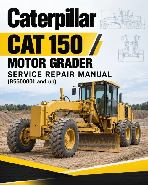Caterpillar CAT 150 Motor Grader Service Repair Manual (B5600001 and up) Caterpillar CAT 150 Motor Grader Service Repair Manual (B5600001 and up)