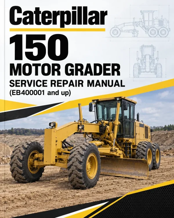 Caterpillar CAT 150 Motor Grader Service Repair Manual (EB400001 and up) Caterpillar CAT 150 Motor Grader Service Repair Manual (EB400001 and up)