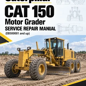 Caterpillar CAT 150 Motor Grader Service Repair Manual (EB500001 and up) Caterpillar CAT 150 Motor Grader Service Repair Manual (EB500001 and up)