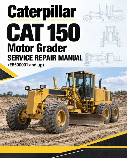 Caterpillar CAT 150 Motor Grader Service Repair Manual (EB500001 and up) Caterpillar CAT 150 Motor Grader Service Repair Manual (EB500001 and up)