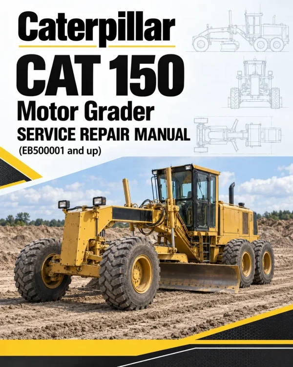 Caterpillar CAT 150 Motor Grader Service Repair Manual (EB500001 and up) Caterpillar CAT 150 Motor Grader Service Repair Manual (EB500001 and up)