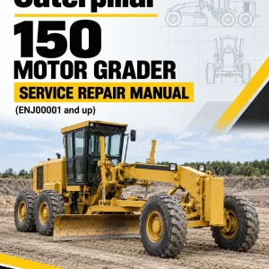 Caterpillar CAT 150 Motor Grader Service Repair Manual (ENJ00001 and up) Caterpillar CAT 150 Motor Grader Service Repair Manual (ENJ00001 and up)