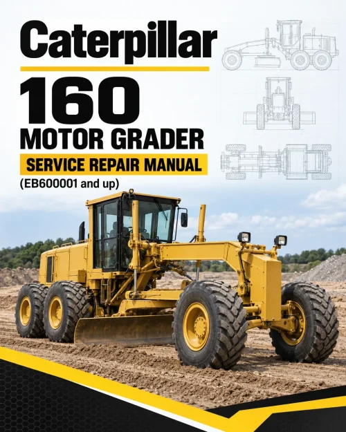 Caterpillar CAT 160 Motor Grader Service Repair Manual (EB600001 and up) Caterpillar CAT 160 Motor Grader Service Repair Manual (EB600001 and up)
