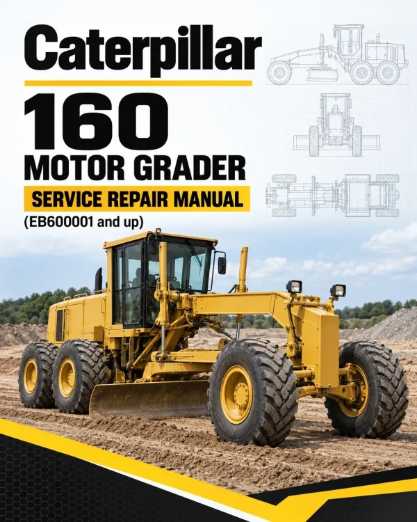 Caterpillar CAT 160 Motor Grader Service Repair Manual (EB600001 and up) Caterpillar CAT 160 Motor Grader Service Repair Manual (EB600001 and up)