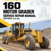 Caterpillar CAT 160 Motor Grader Service Repair Manual (EB700001 and up)