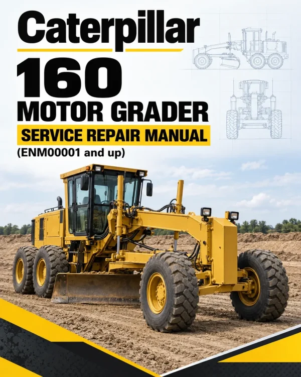 Caterpillar CAT 160 Motor Grader Service Repair Manual (ENM00001 and up) Caterpillar CAT 160 Motor Grader Service Repair Manual (ENM00001 and up)