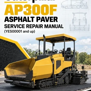 Caterpillar CAT AP300F Asphalt Paver Service Repair Manual (YES00001 and up)