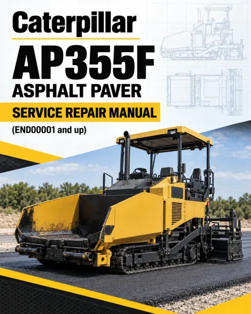 Caterpillar CAT AP355F Asphalt Paver Service Repair Manual (END00001 and up) Caterpillar CAT AP355F Asphalt Paver Service Repair Manual (END00001 and up)