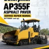 Caterpillar CAT AP355F Asphalt Paver Service Repair Manual (NTT00001 and up)