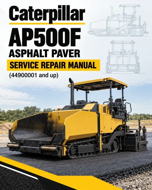 Caterpillar CAT AP500F Asphalt Paver Service Repair Manual (44900001 and up) Caterpillar CAT AP500F Asphalt Paver Service Repair Manual (44900001 and up)