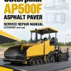 Caterpillar CAT AP500F Asphalt Paver Service Repair Manual (50300001 and up)