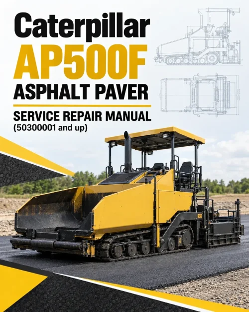 Caterpillar CAT AP500F Asphalt Paver Service Repair Manual (50300001 and up) Caterpillar CAT AP500F Asphalt Paver Service Repair Manual (50300001 and up)