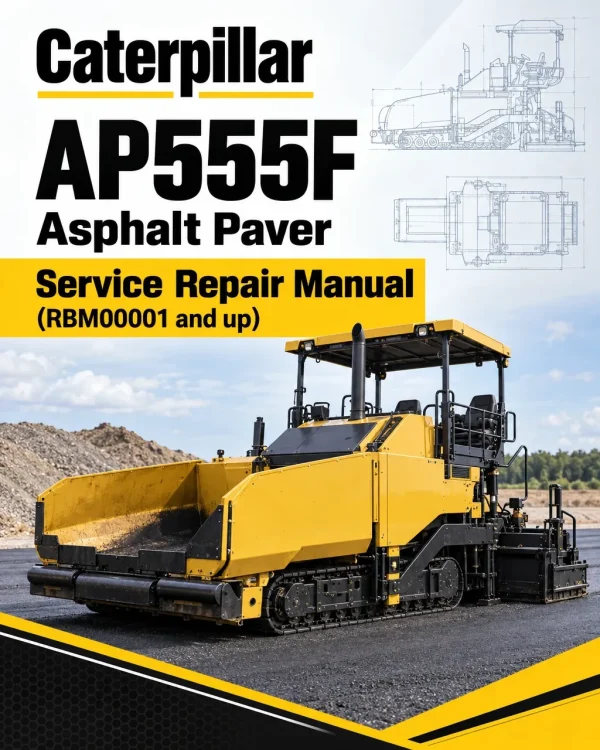 Caterpillar CAT AP555F Asphalt Paver Service Repair Manual (RBM00001 and up) Caterpillar CAT AP555F Asphalt Paver Service Repair Manual (RBM00001 and up)