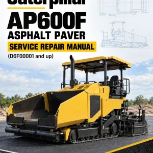 Caterpillar CAT AP600F Asphalt Paver Service Repair Manual (D6F00001 and up) Caterpillar CAT AP600F Asphalt Paver Service Repair Manual (D6F00001 and up)