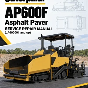Caterpillar CAT AP600F Asphalt Paver Service Repair Manual (JA600001 and up) Caterpillar CAT AP600F Asphalt Paver Service Repair Manual (JA600001 and up)