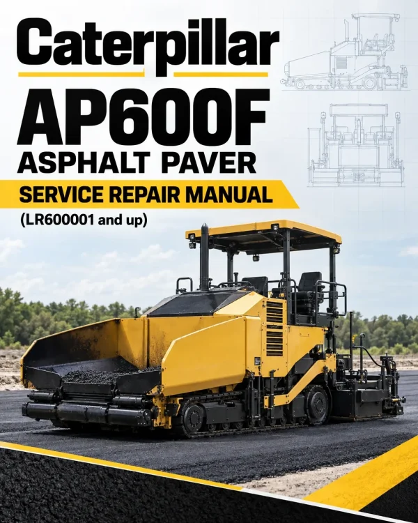 Caterpillar CAT AP600F Asphalt Paver Service Repair Manual (LR600001 and up) Caterpillar CAT AP600F Asphalt Paver Service Repair Manual (LR600001 and up)