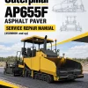 Caterpillar CAT AP655F Asphalt Paver Service Repair Manual (45200001 and up)