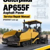 Caterpillar CAT AP655F Asphalt Paver Service Repair Manual (P6500001 and up)