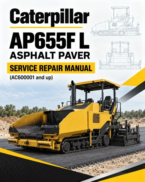 Caterpillar CAT AP655F L Asphalt Paver Service Repair Manual (AC600001 and up) Caterpillar CAT AP655F L Asphalt Paver Service Repair Manual (AC600001 and up)