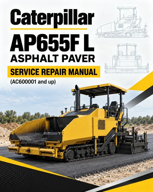 Caterpillar CAT AP655F L Asphalt Paver Service Repair Manual (AC600001 and up) Caterpillar CAT AP655F L Asphalt Paver Service Repair Manual (AC600001 and up)