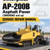Caterpillar CAT AP-200B Asphalt Paver Service Repair Manual (2NK00001 and up) Caterpillar CAT AP-200B Asphalt Paver Service Repair Manual (2NK00001 and up)