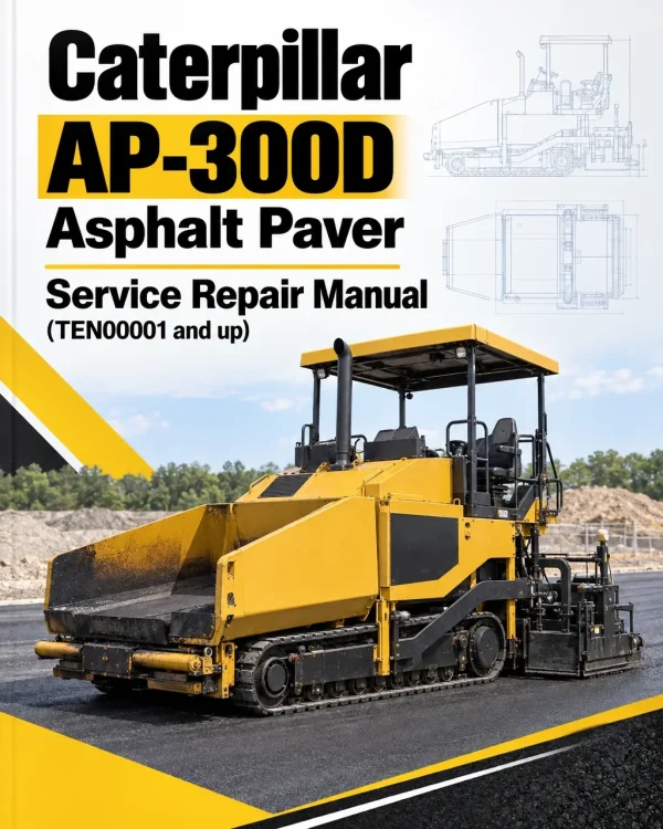 Caterpillar CAT AP-300D Asphalt Paver Service Repair Manual (TEN00001 and up) Caterpillar CAT AP-300D Asphalt Paver Service Repair Manual (TEN00001 and up)