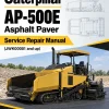 Caterpillar CAT AP-500E Asphalt Paver Service Repair Manual (JWK00001 and up) Caterpillar CAT AP-500E Asphalt Paver Service Repair Manual (JWK00001 and up)