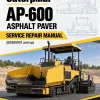 Caterpillar CAT AP-600 Asphalt Paver Service Repair Manual (B2S00001 and up)