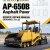 Caterpillar CAT AP-650B Asphalt Paver Service Repair Manual (9DN00001 and up) Caterpillar CAT AP-650B Asphalt Paver Service Repair Manual (9DN00001 and up)