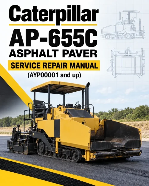 Caterpillar CAT AP-655C Asphalt Paver Service Repair Manual (AYP00001 and up) Caterpillar CAT AP-655C Asphalt Paver Service Repair Manual (AYP00001 and up)