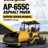 Caterpillar CAT AP-655C Asphalt Paver Service Repair Manual (CDG00001 and up)