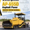 Caterpillar CAT AP-655D Asphalt Paver Service Repair Manual (GNN00001 and up)