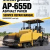 Caterpillar CAT AP-655D Asphalt Paver Service Repair Manual (MAN00001 and up)