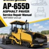 Caterpillar CAT AP-655D Asphalt Paver Service Repair Manual (MAT00001 and up)