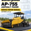 Caterpillar CAT AP-755 Asphalt Paver Service Repair Manual (B3T00001 and up) Caterpillar CAT AP-755 Asphalt Paver Service Repair Manual (B3T00001 and up)