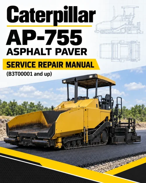 Caterpillar CAT AP-755 Asphalt Paver Service Repair Manual (B3T00001 and up) Caterpillar CAT AP-755 Asphalt Paver Service Repair Manual (B3T00001 and up)