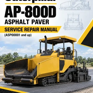Caterpillar CAT AP-800D Asphalt Paver Service Repair Manual (A5P00001 and up) Caterpillar CAT AP-800D Asphalt Paver Service Repair Manual (A5P00001 and up)
